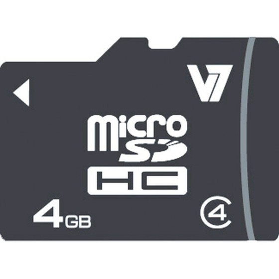 Carte Micro SD V7 VAMSDH4GCL4R-2E 4GB