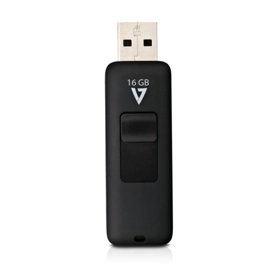 Carte Mémoire Micro SD avec Adaptateur V7 VF216GAR-3E          Noir 16 GB