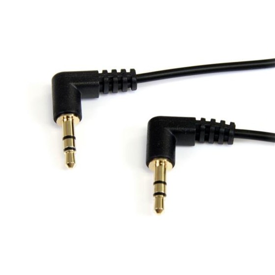 Câble Audio Jack (3,5 mm) Startech MU1MMS2RA            Noir 0,3 m