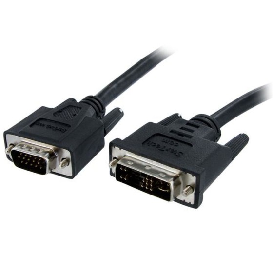 Câble DVI-A vers VGA Startech DVIVGAMM3M           3 m Noir