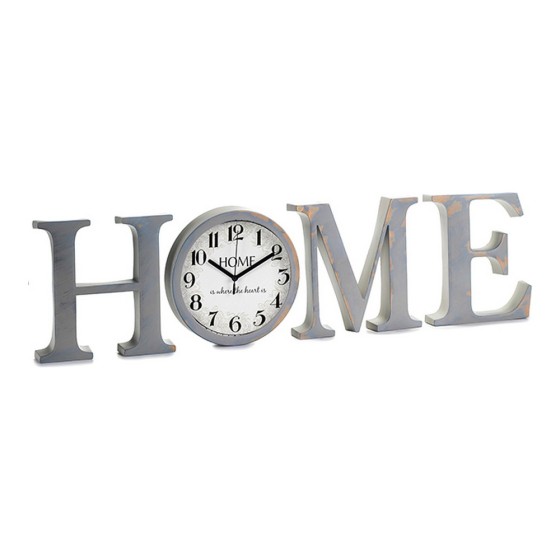 Horloge Murale Home Gris...