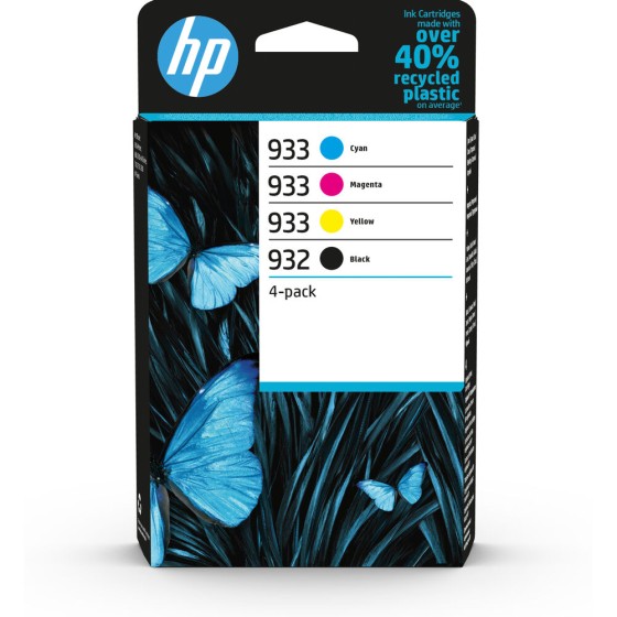 Cartouche d'encre originale HP 932/933 Noir Cyan Jaune Magenta