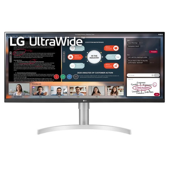 Écran LG 34WN650-W 34" FHD LED