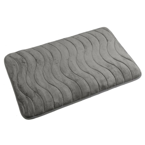 Tapis de bain Brant Gris Coton (45 x 75 cm)