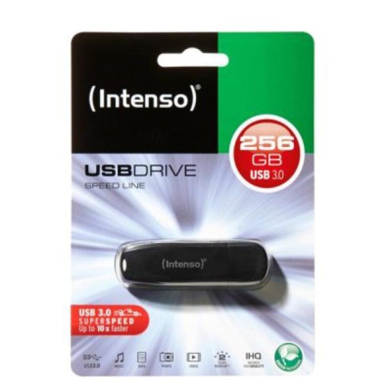 Pendrive INTENSO 3533492 256 GB USB 3.0 Noir 256 GB Clé USB