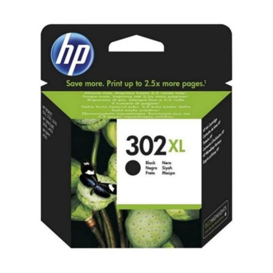 Cartouche d'Encre Compatible HP 302XL (F6U68AE) Noir