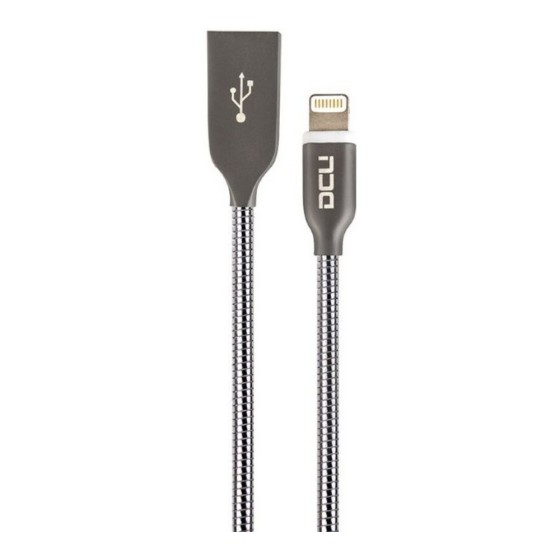 Câble USB vers Lightning DCU Gris (1M)