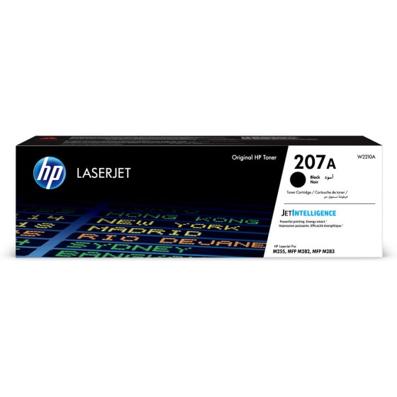 Toner original HP 207A Noir