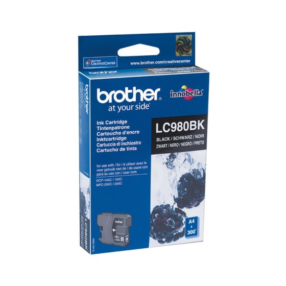 Cartouche d'encre originale Brother LC980BK Noir