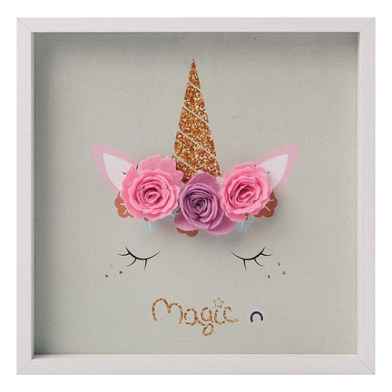 Cadre Licorne (21 X 21 x 2...