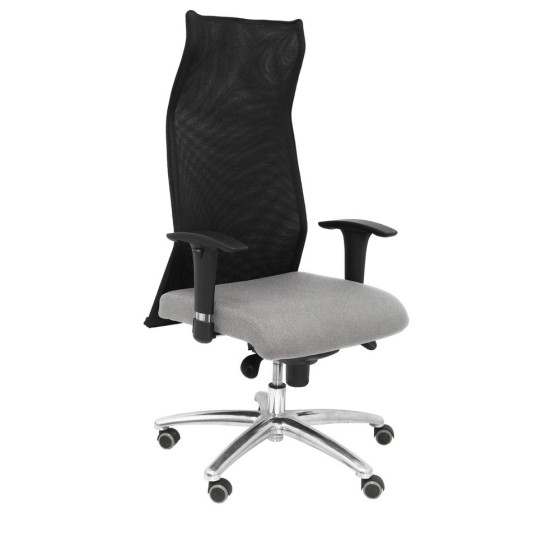 Chaise de Bureau Sahúco XL P&C LBALI40 Gris clair