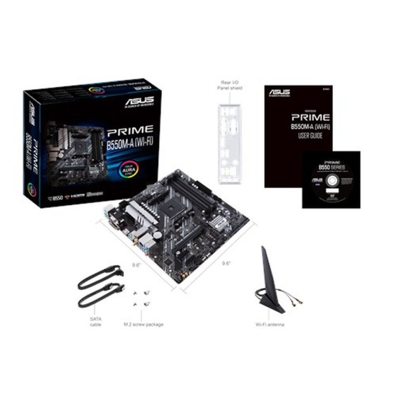 Carte Mère Asus PRIME B550M-A mATX AM4      