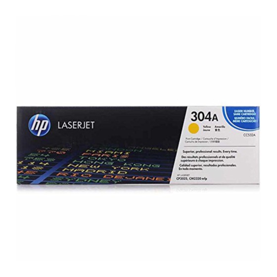 Toner HP 304A Jaune