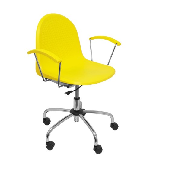 Chaise de Bureau Ves P&C 320GAM Plaque Tournante Jaune