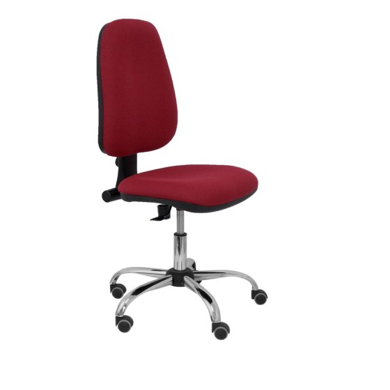 Chaise de Bureau Socovos P&C BALI933 Rouge Bordeaux