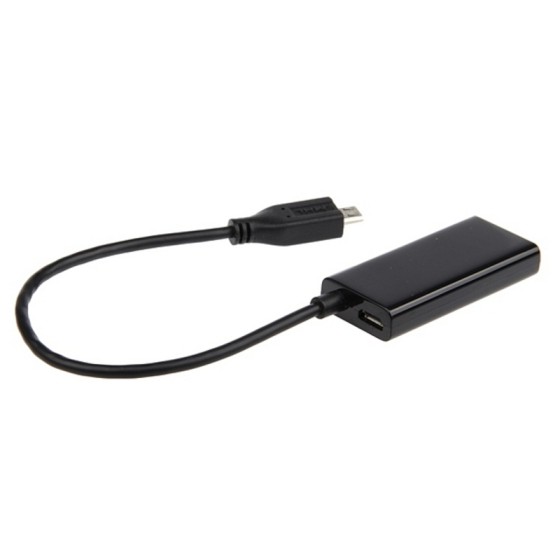 Adaptateur Micro USB vers HDMI GEMBIRD A-MHL-002 Noir