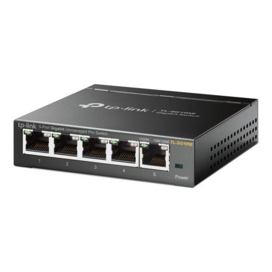 Commutateur Réseau de Bureau TP-Link TL-SG105E RJ45 7,4 Mbps Noir