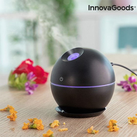 Mini humidificateur diffuseur d'arômes Black InnovaGoods