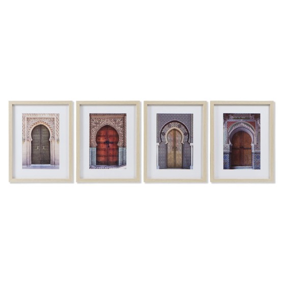 Cadre DKD Home Decor Porte (35 x 2.5 x 45 cm) (4 pcs)