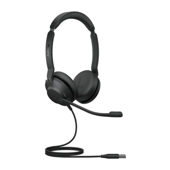 Casques avec Microphone Jabra 23089-999-979        Noir