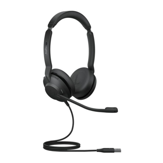 Casques avec Microphone Jabra 23089-989-979        Noir