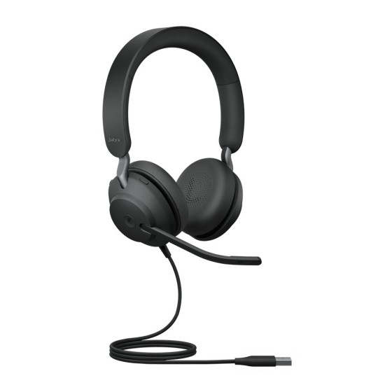 Casques avec Microphone Jabra 24089-989-999        Noir