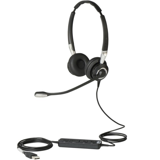 Casques avec Microphone Jabra 2499-823-309         Noir