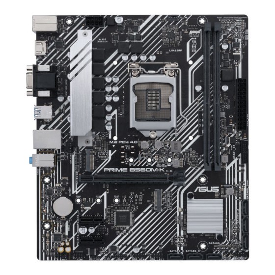 Carte Mère Asus PRIME B560M-K mATX LGA1200      