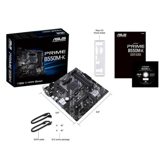 Carte Mère Asus PRIME B550M K mATX AM4