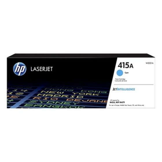 Toner original HP 415A Cyan