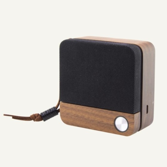 Enceinte Bluetooth Sans Fil Eco Speak KSIX 400 mAh 3.5W Bois