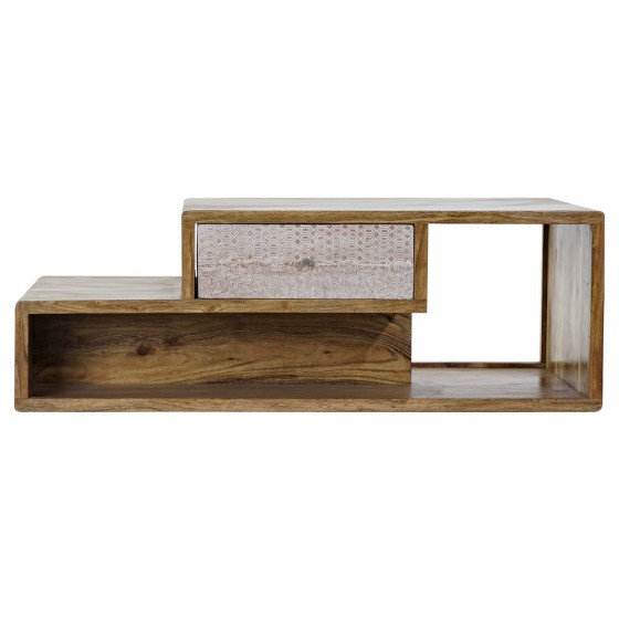 Table d'appoint DKD Home Decor Métal Acacia (118 x 60 x 40 cm)