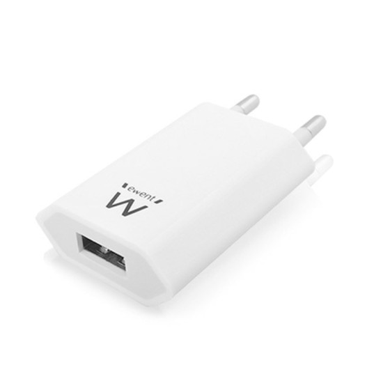 Chargeur mural Ewent EW1209 1000 mAh Blanc