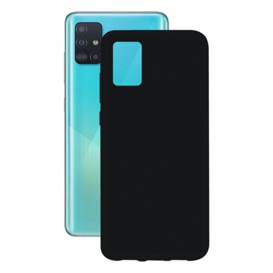 Protection pour téléphone portable Samsung Galaxy A51 Contact Flex TPU Noir