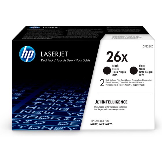 Toner HP 26X Toner Noir