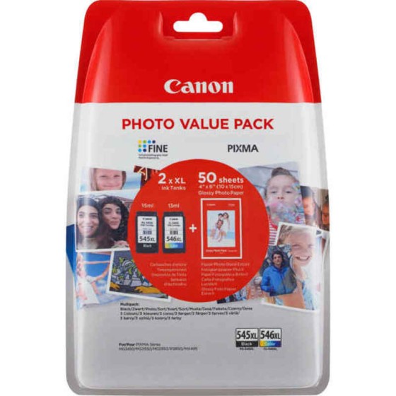 Cartouche d'encre originale Canon PG 545XL-CL546XL Multicouleur