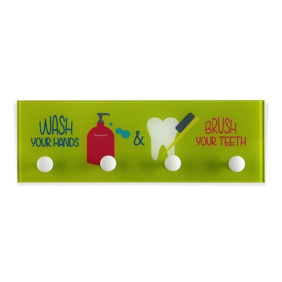 Porte-manteau Wash & Brush Verre Pop (3 x 12 x 36 cm)