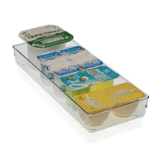 Organisateur de tiroir Frigo Plastique (15,4 x 5,6 x 38,3 cm)