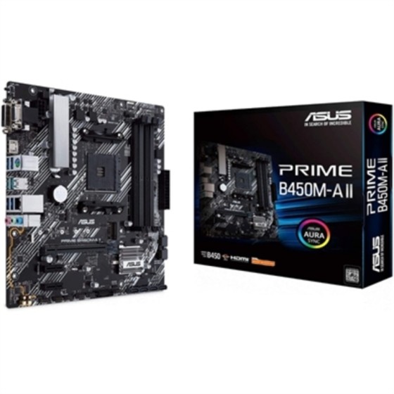 Carte Mère Asus PRIME B450M-A II mATX DDR4 AM4