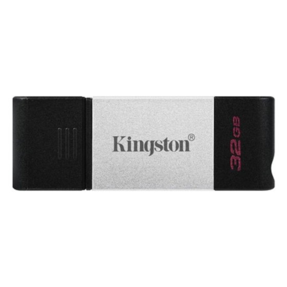 Clé USB Kingston DataTraveler DT80 Type C Noir Argent Clé USB