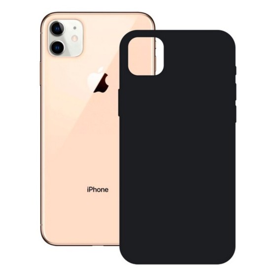 Boîtier iPhone 12 Pro KSIX Soft Silicone Noir