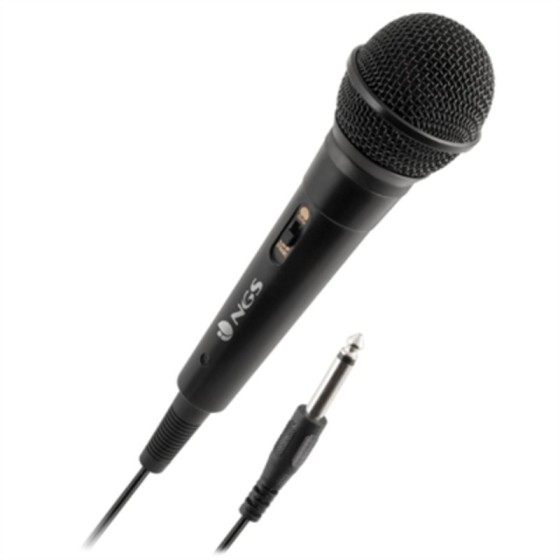 Microphone Karaoké NGS Singer Fire Noir (6.3 mm)