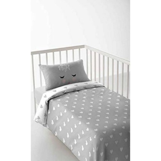 Housse de Couette Cool Kids Hearts (100 x 120 cm) (Berceau de 60)