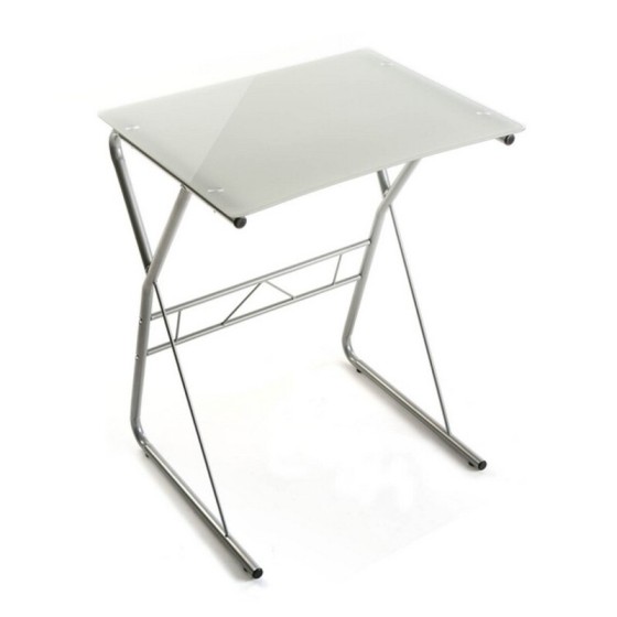 Bureau Blanc Verre (47,5 x 75 x 60 cm)