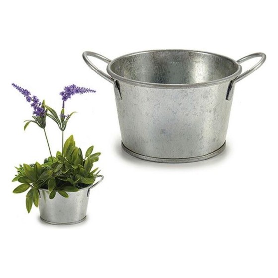 Cache-pot Zinc Argenté (9 x...