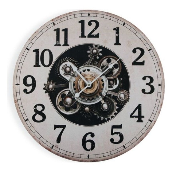 Horloge Murale Bois (3 x 58 x 58 cm)