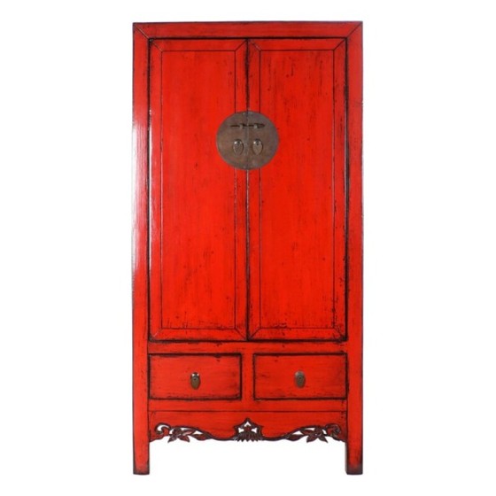 Armoire DKD Home Decor Orme Rouge (88 x 52 x 180 cm)