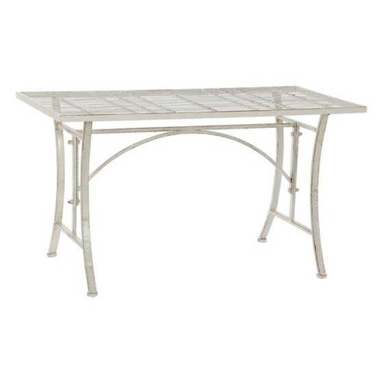 Table DKD Home Decor Métal Finition vieillie (100 x 50 x 56 cm)