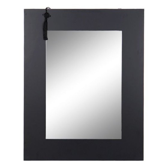 Miroir mural DKD Home Decor Noir Oriental Bois MDF (70 x 2 x 90 cm)