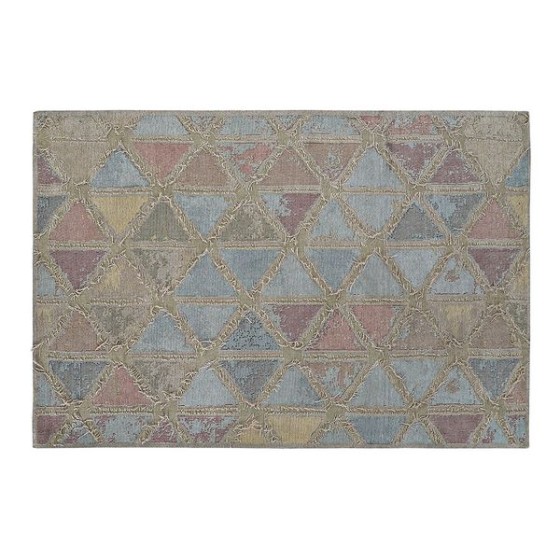 Tapis DKD Home Decor Losanges Polyester Coton (200 x 284 x 1 cm)